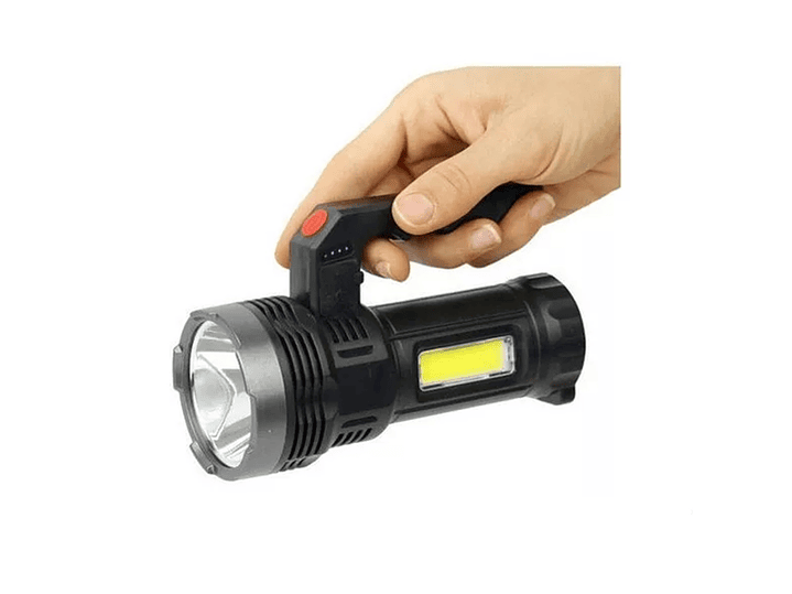 Linterna de Mano Led Recargable Solar Usb 828 3