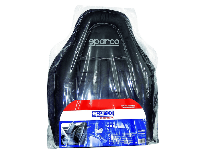 Funda Cubre Asiento Individual Negro Sparco OPC 3