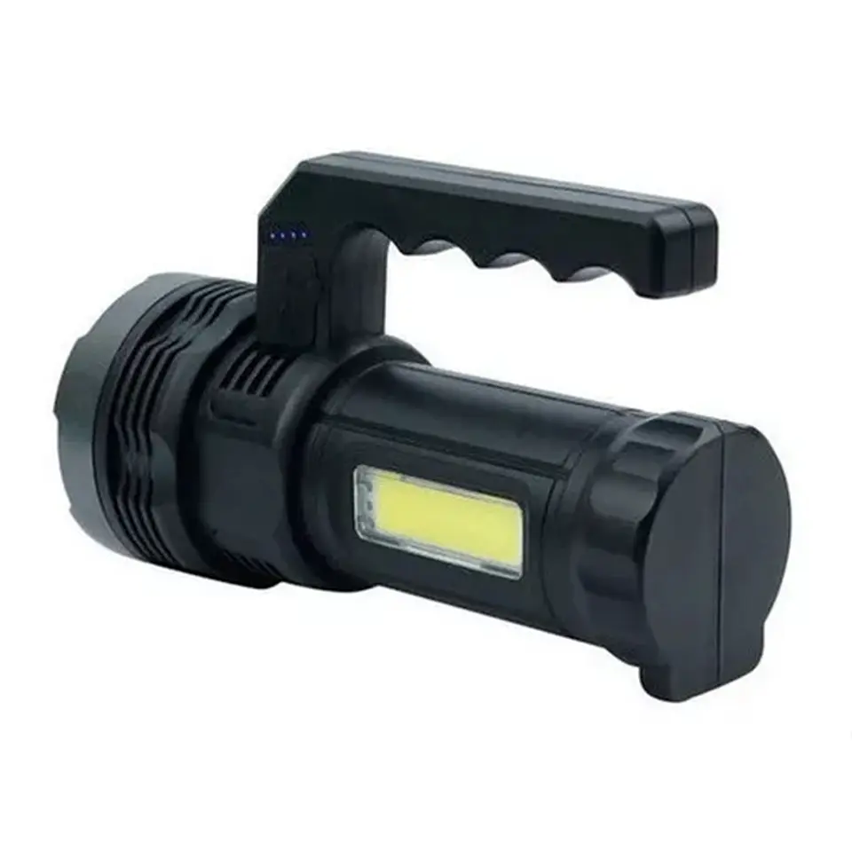 Linterna de Mano Led Recargable Solar Usb 828 4