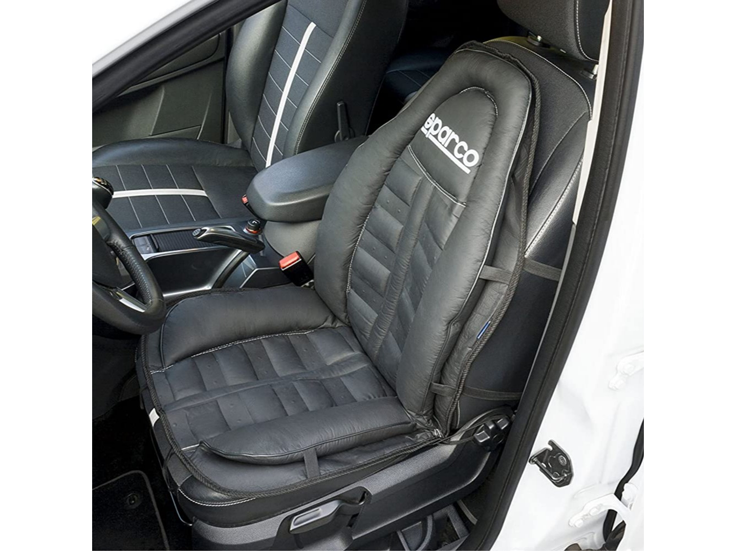 Funda Cubre Asiento Individual Negro Sparco OPC 4