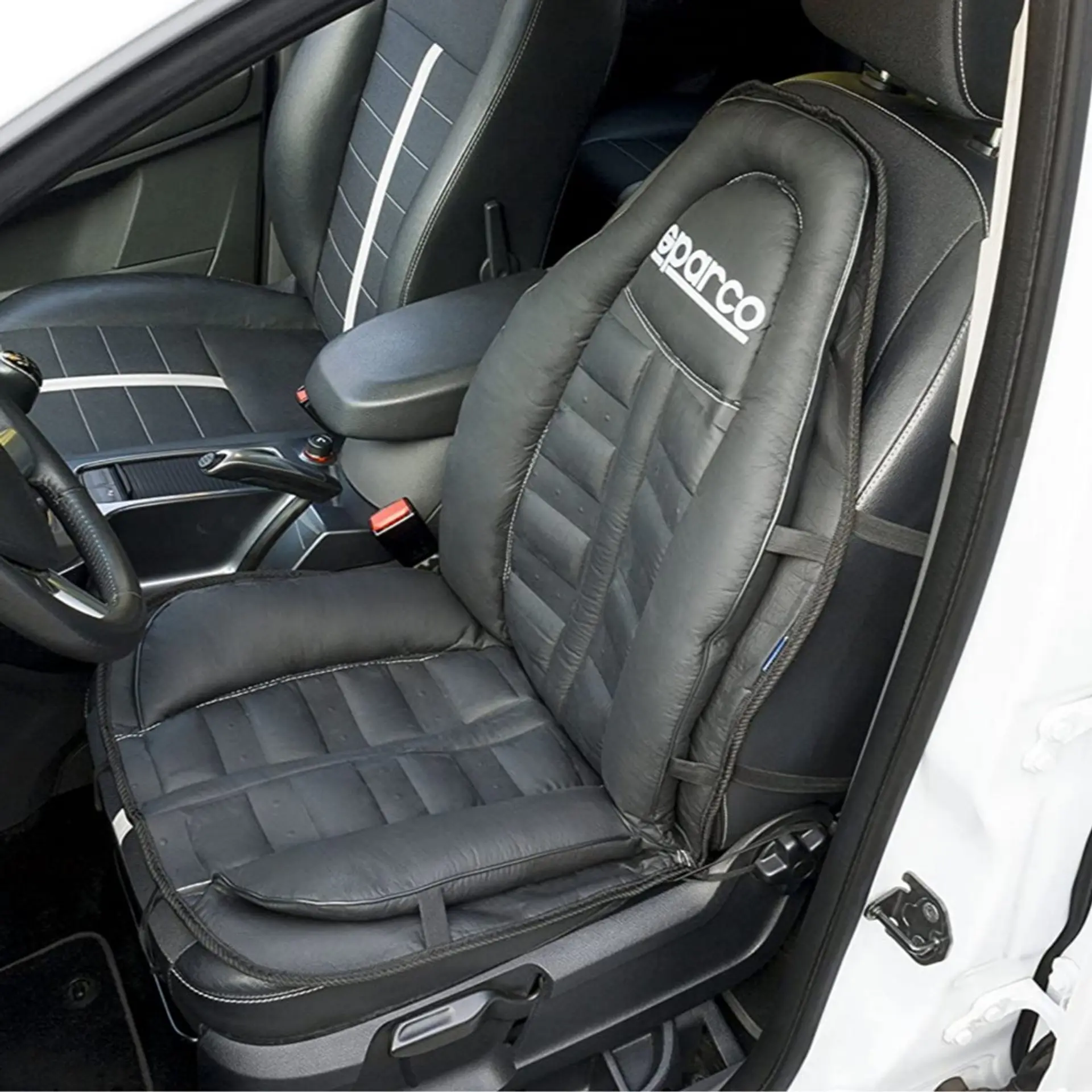 Funda Cubre Asiento Individual Negro Sparco OPC 4