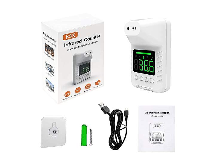 Termometro Infrarrojo K3X Sin Contacto Español 3