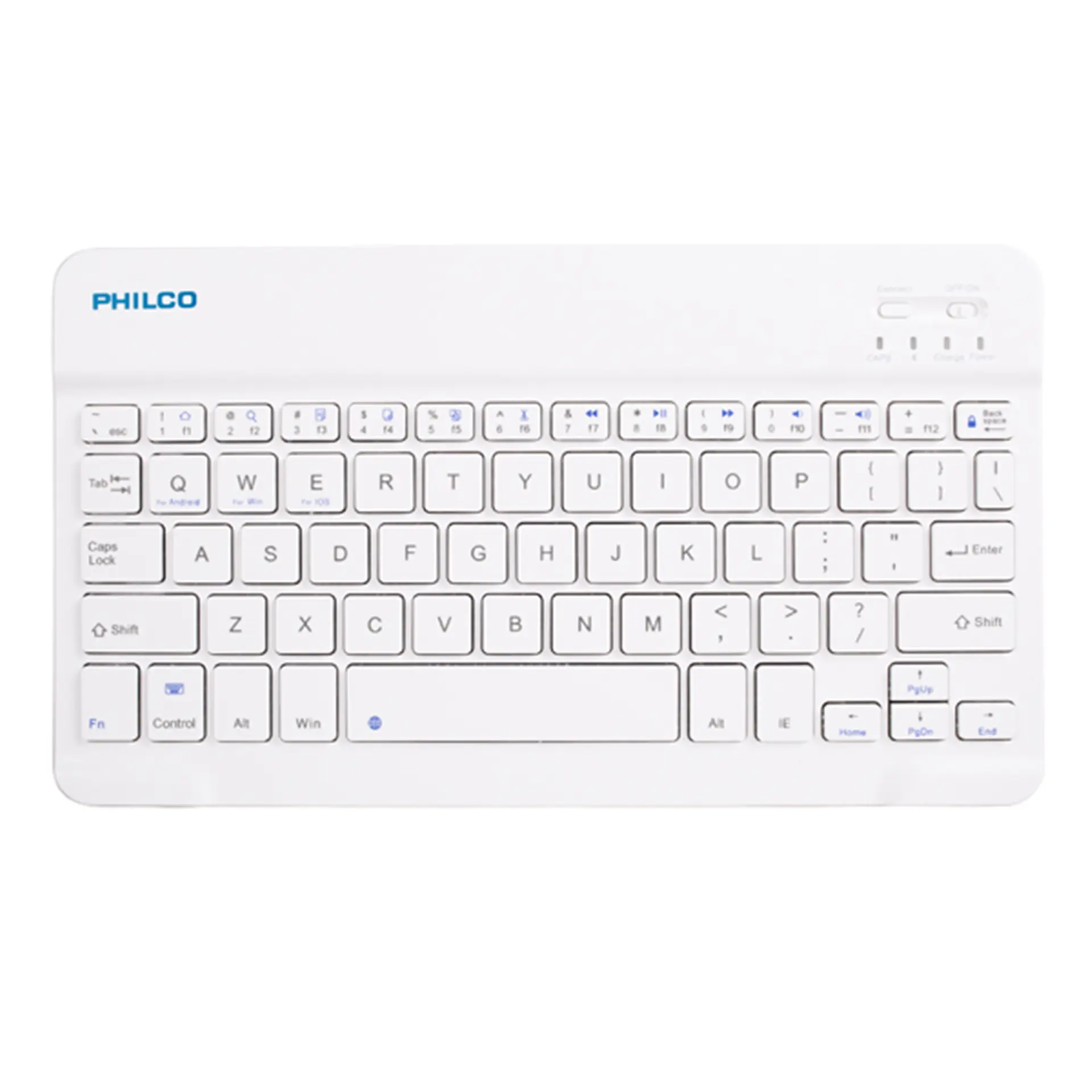 Mini Teclado Bluetooth Philco 10 Pulgadas 1