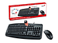 Kit Combo Teclado Mouse Smart KM-200 USB - Miniatura 1