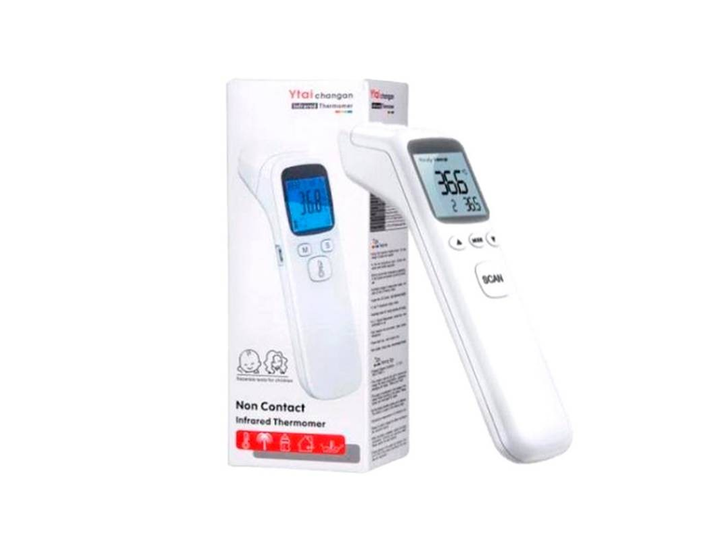 Termometro Infrarrojo Sin Contacto Ytai Slim 2