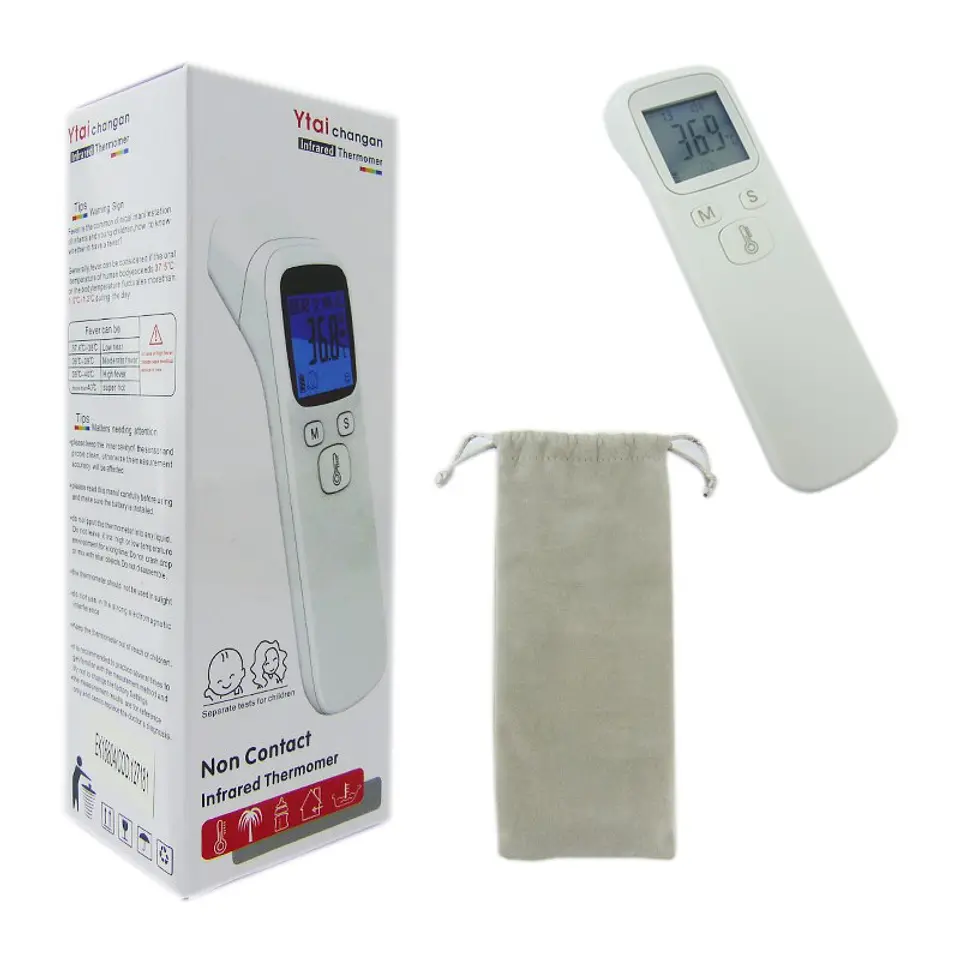 Termometro Infrarrojo Sin Contacto Ytai Slim 4