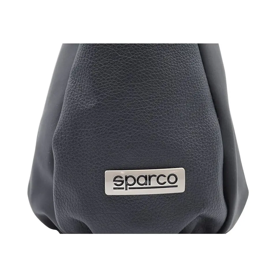 Cubre Palanca Auto Ecocuero Sparco Negro Spg106Bk 4