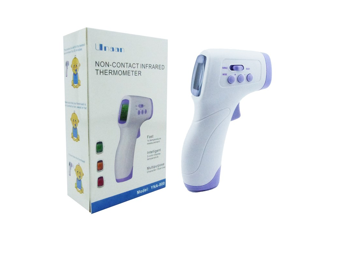 Termometro Infrarrojo YNA-800 Sin Contacto 3