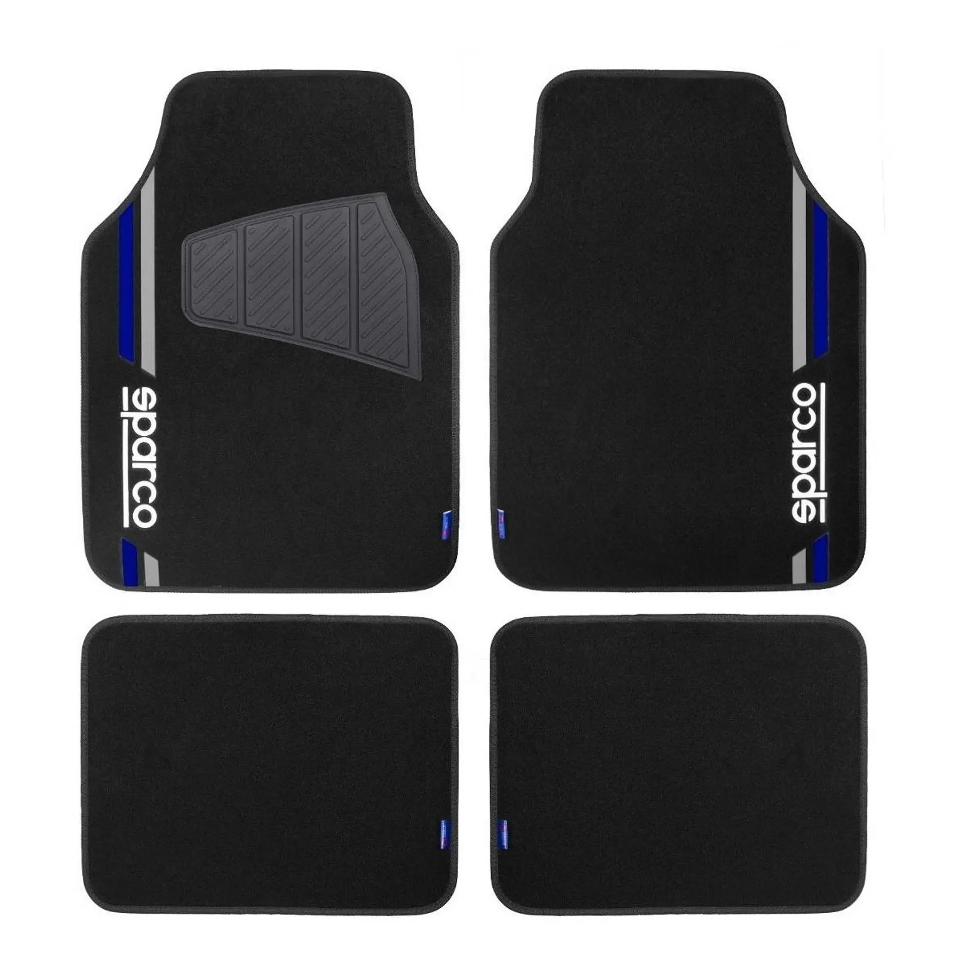 Set Cubre Piso Auto Alfombra Sparco Universal 508BL 1
