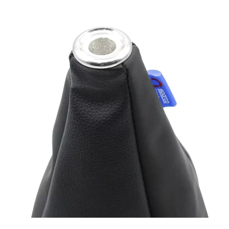 Cubre Palanca Auto Ecocuero Sparco Negro Spg106Bk 5