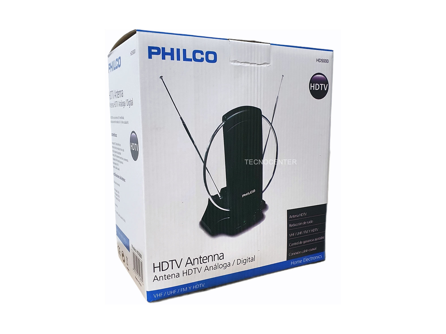 Antena TV HD Amplificada HD5000 Philco 2