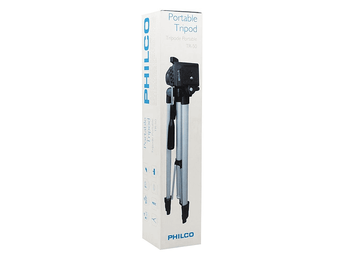 Tripode Camara Philco TR50 1.35mts 2