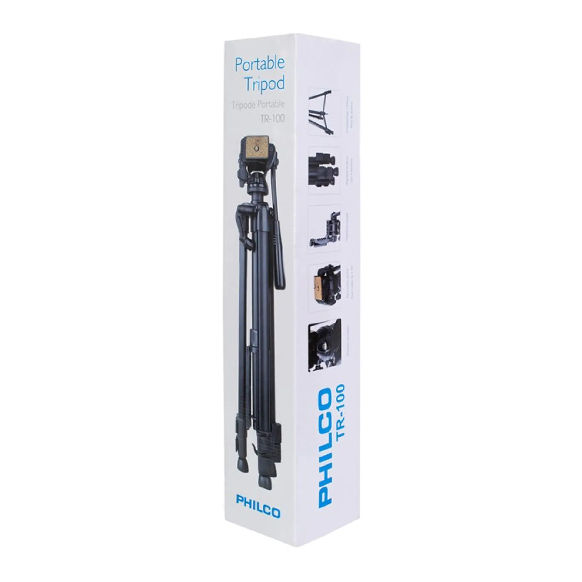 Tripode Camara Philco TR100 1.6mts 2