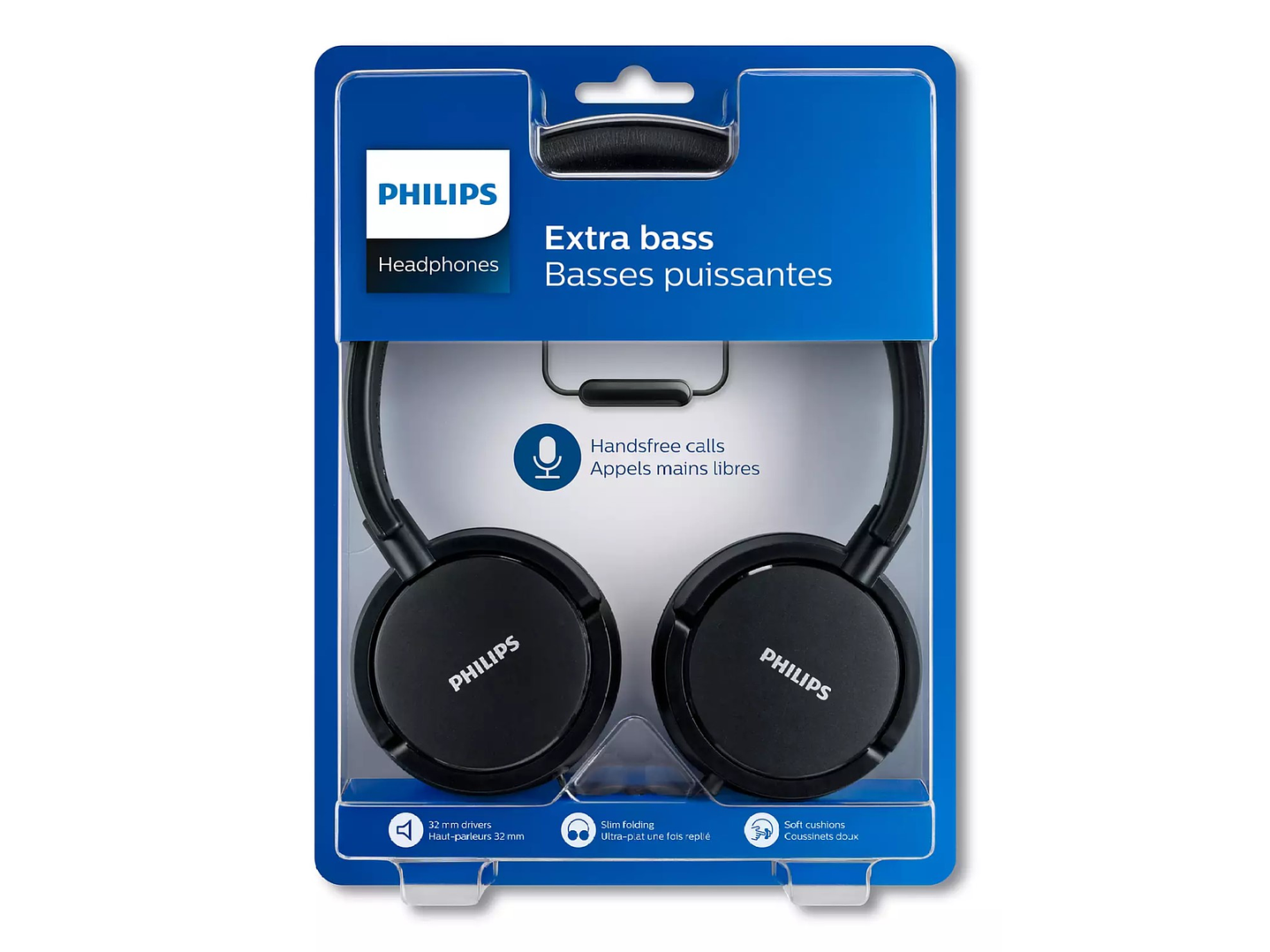 Audifonos Philips SHL5005 Con Microfono Negro 2