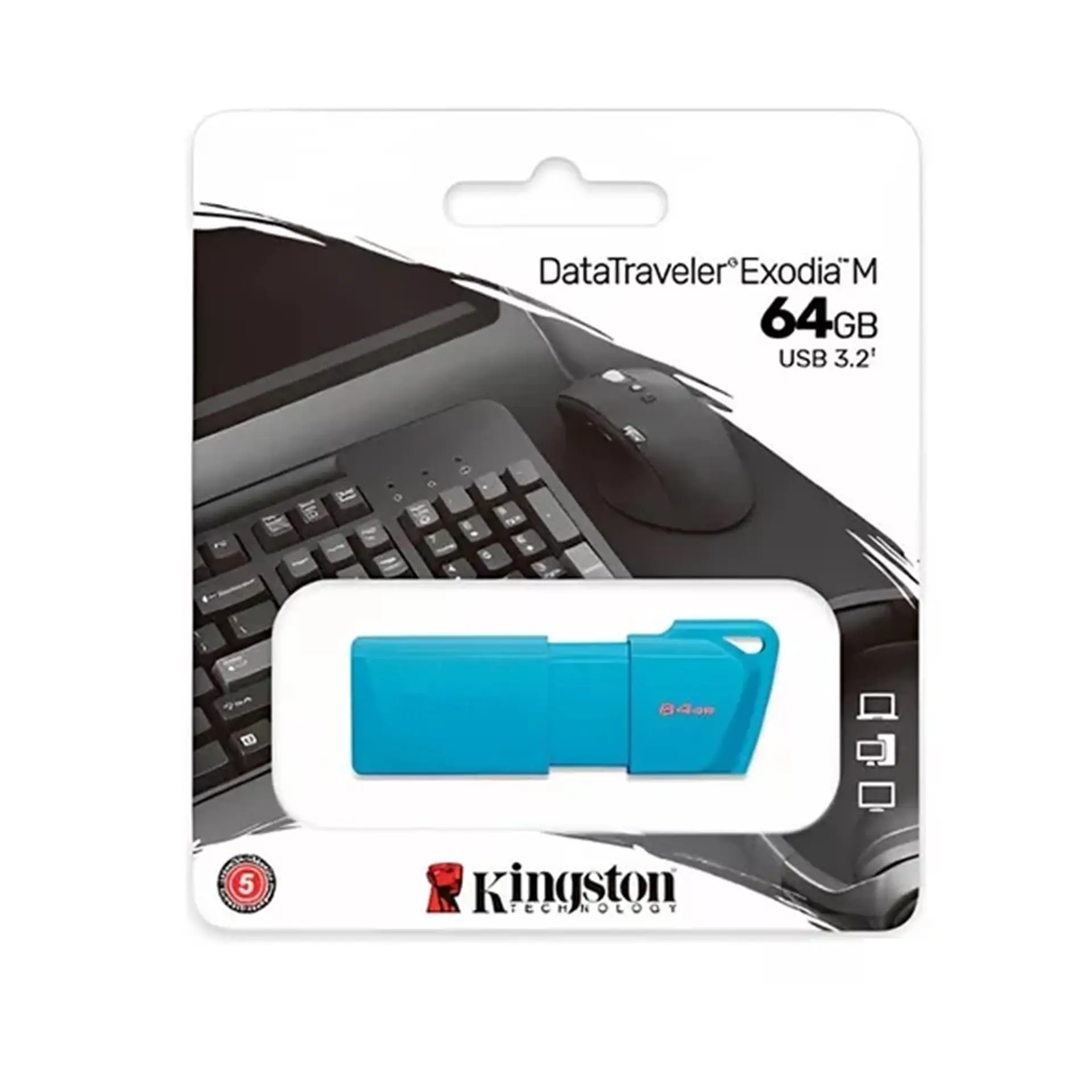 Pendrive DTXM 64gb Usb 3.2 Kingston Celeste 1
