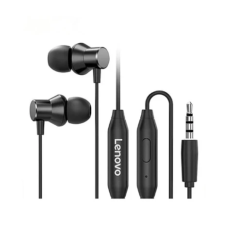 Audifonos In-Ear Lenovo HF130 Negro Metalicos