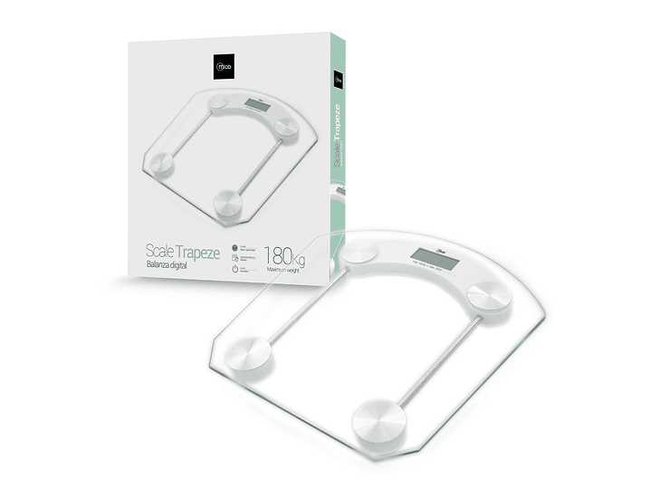 Balanza Pesa Digital Baño Cuadrada 180 Kg 2