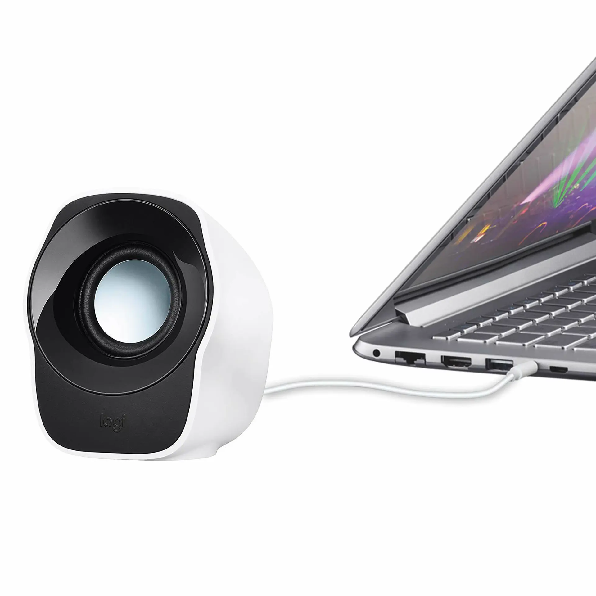 Parlante Logitech Z120 2.0 Pc Notebook Jack 3.5mm 2