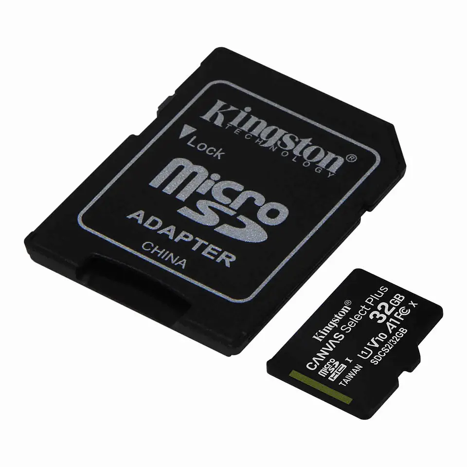 Tarjeta Memoria Micro SD XC 32GB Kingston 3