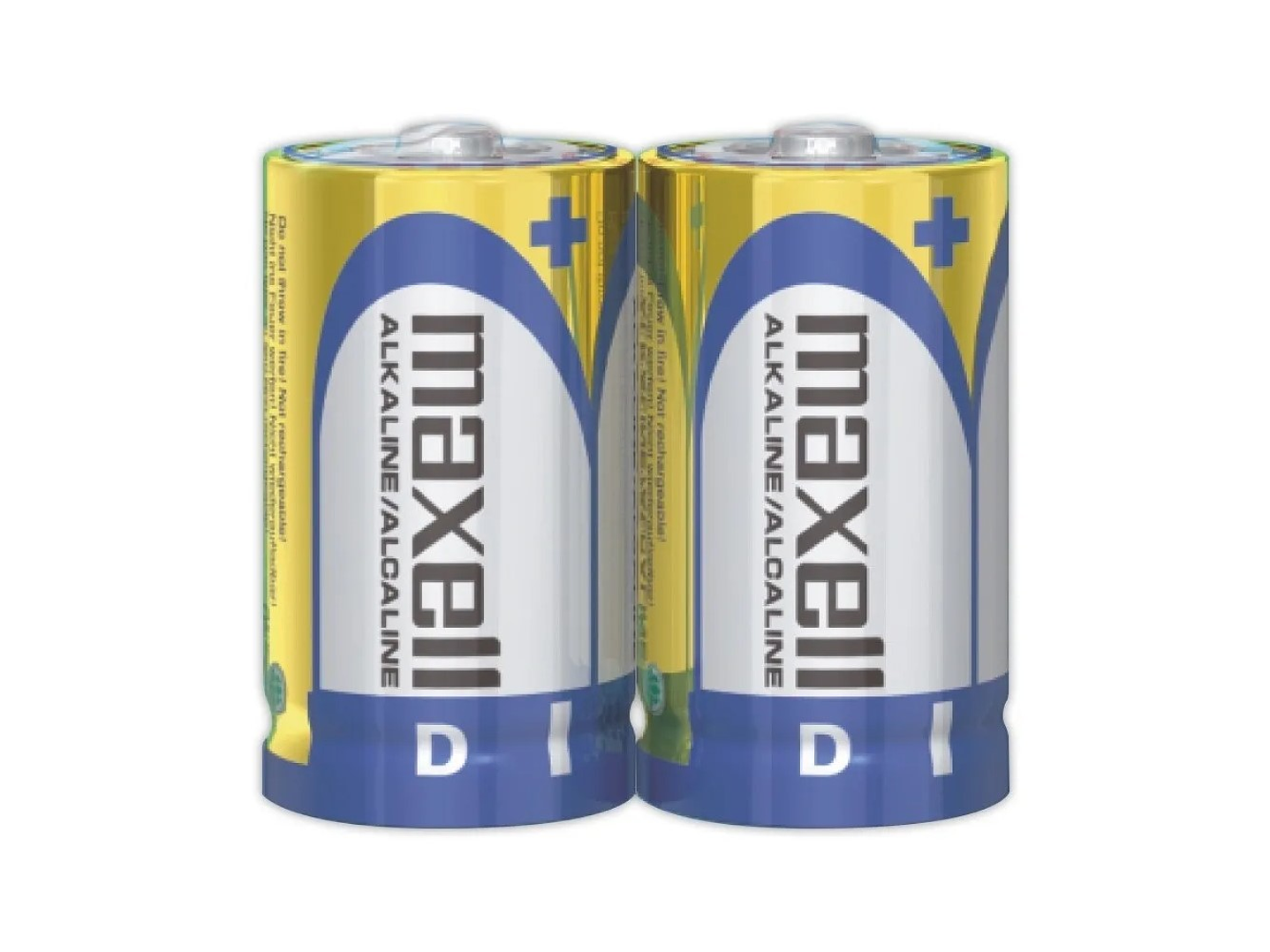 Pack 2 Pilas Alcalinas Tipo D Maxell 2