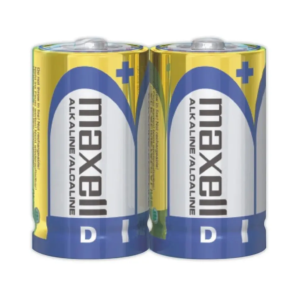 Pack 2 Pilas Alcalinas Tipo D Maxell 2