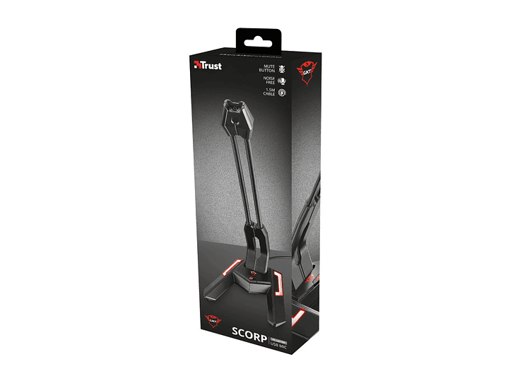 Microfono Gamer Trust Scorp Usb GXT 210 6
