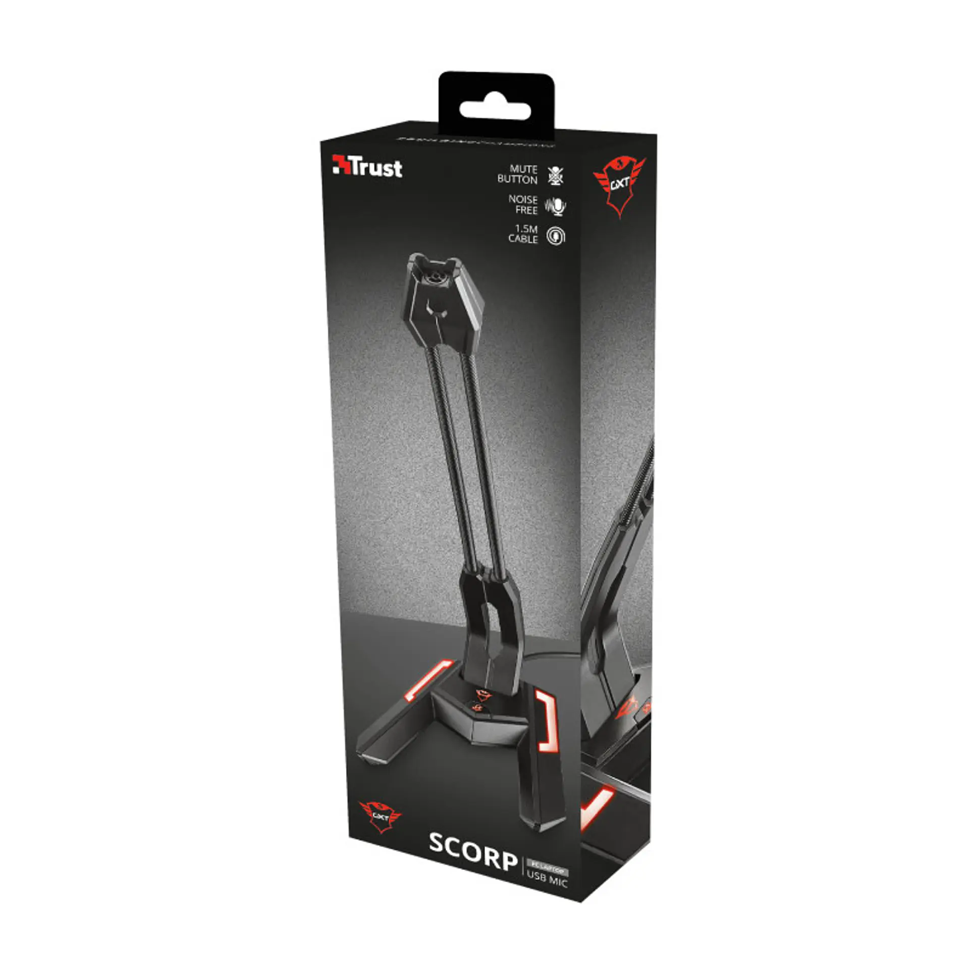 Microfono Gamer Trust Scorp Usb GXT 210 6
