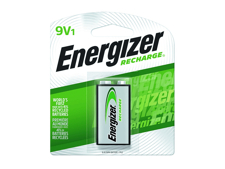 Bateria Recargable Energizer 9v 175mah 1
