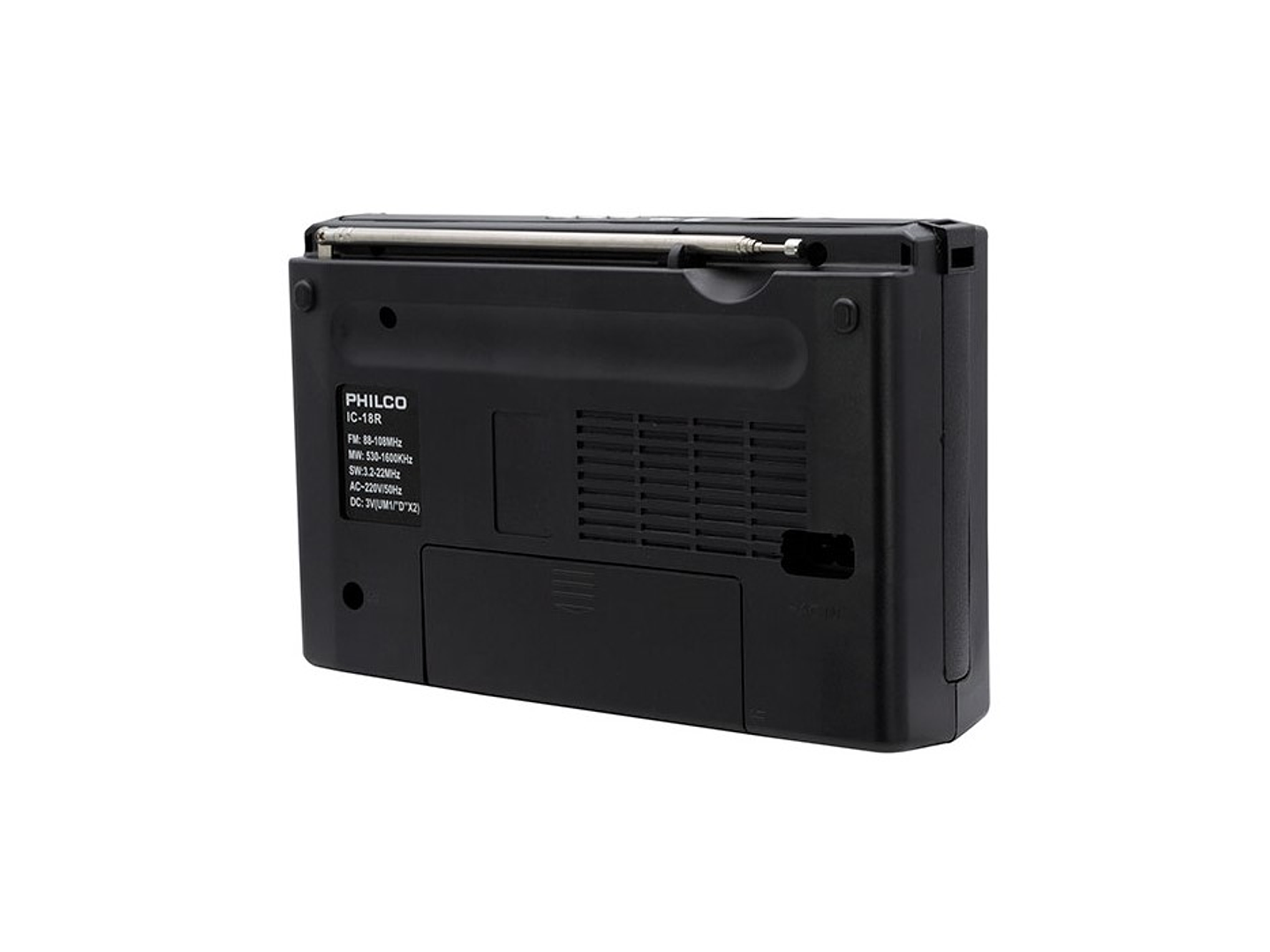 Radio Portatil Philco IC-18R Multibandas Usb 4