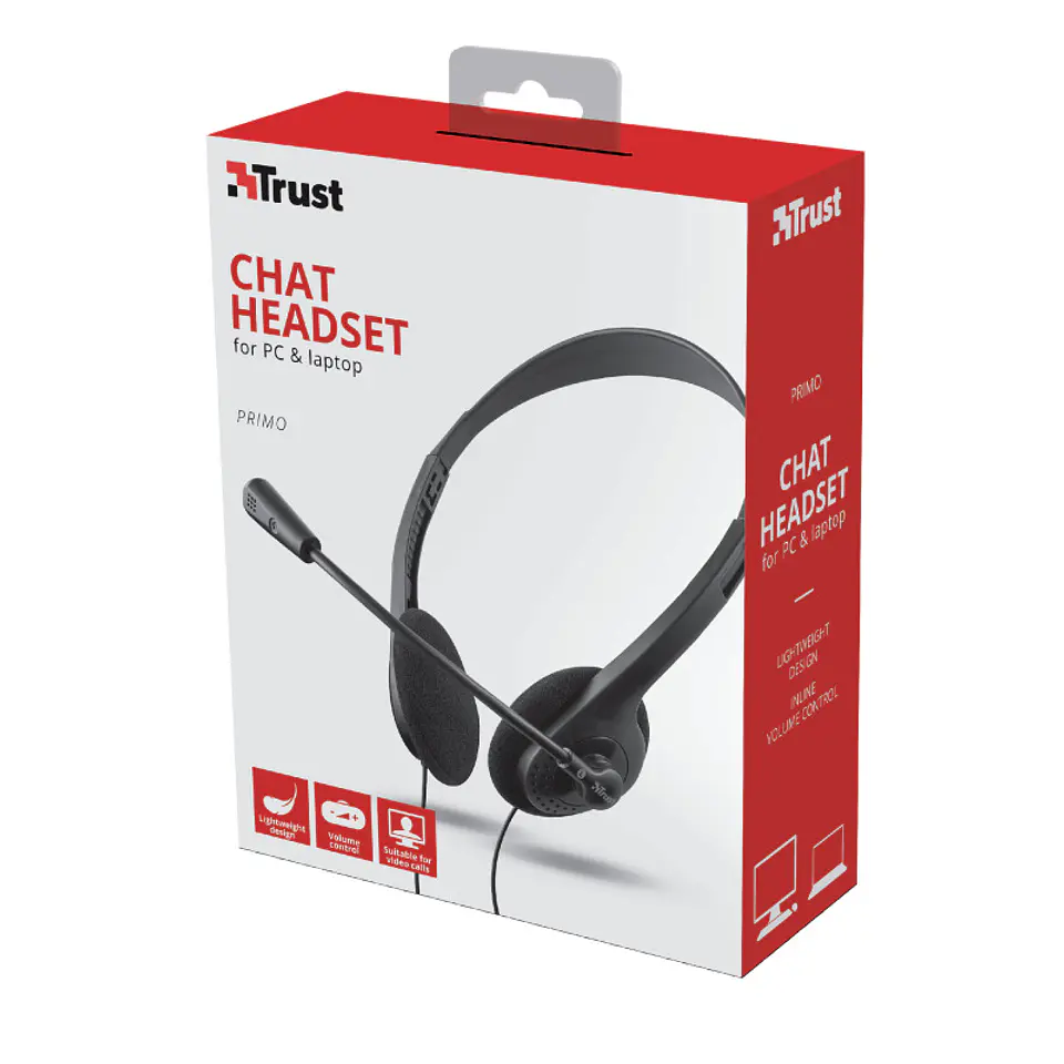 Audifonos Con Microfono Trust Primo Headset 4