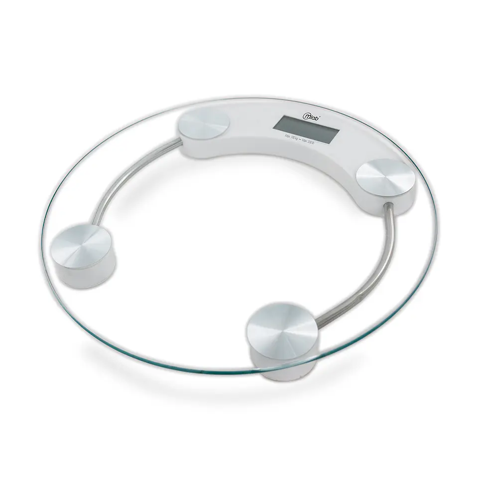Balanza Digital Pesa De Baño Circular 180 Kg 1
