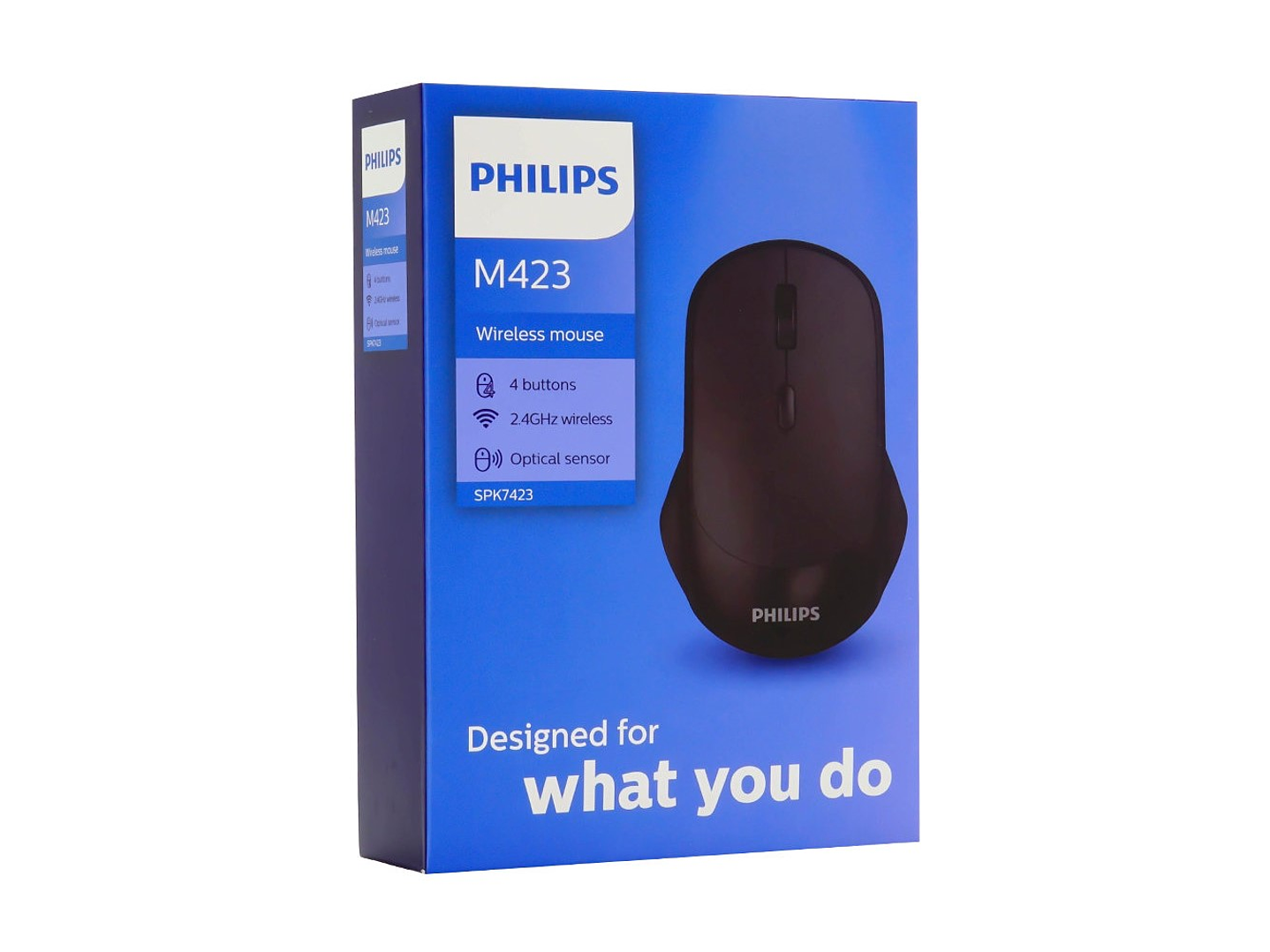 Mouse inalambrico Philips SPK7423 negro 2