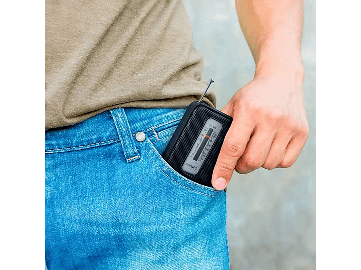 Radio Portatil Philips de Bolsillo AM/FM TAR1506 3