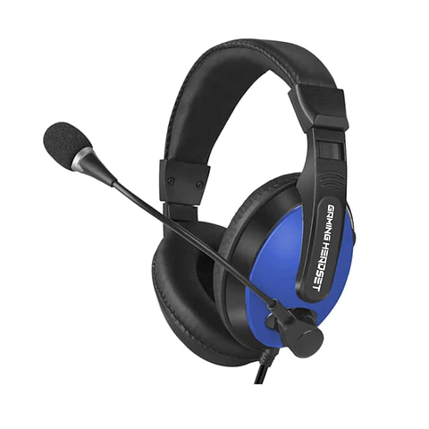 Audifonos Gamer Honk Multimedia Azul 3.5mm