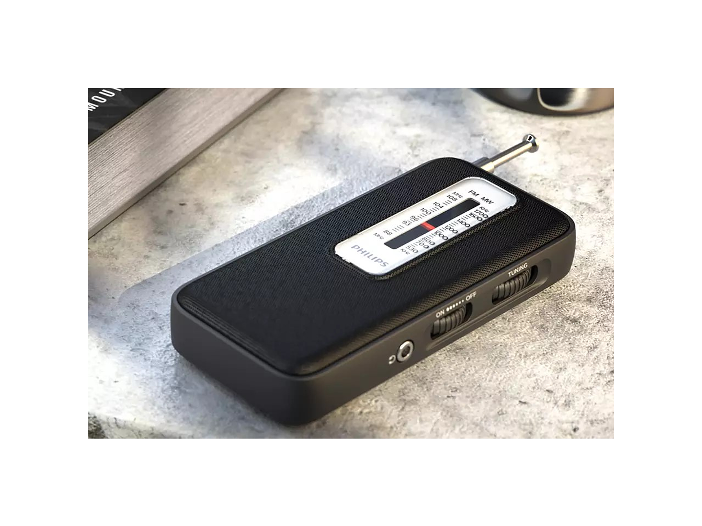 Radio Portatil Philips de Bolsillo AM/FM TAR1506 6