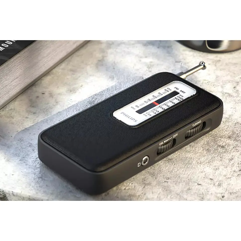 Radio Portatil Philips de Bolsillo AM/FM TAR1506 6