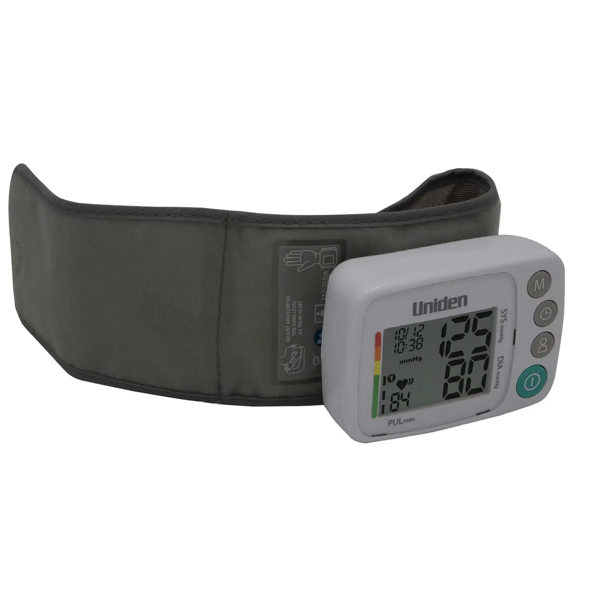 Medidor Presion Arterial Uniden Muñeca AM-2102 3