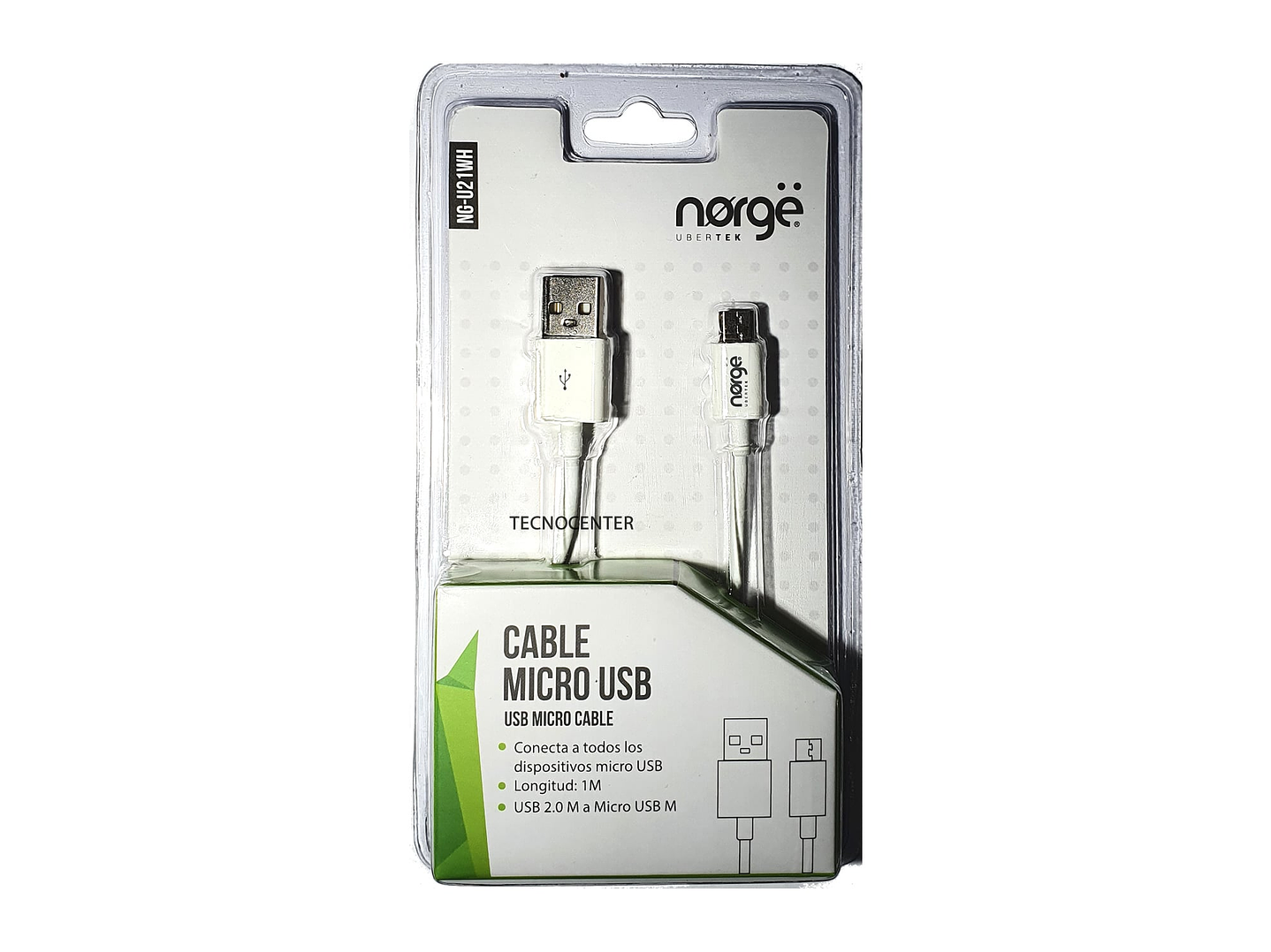 Cable Carga Micro USB Norge 1 metro 1