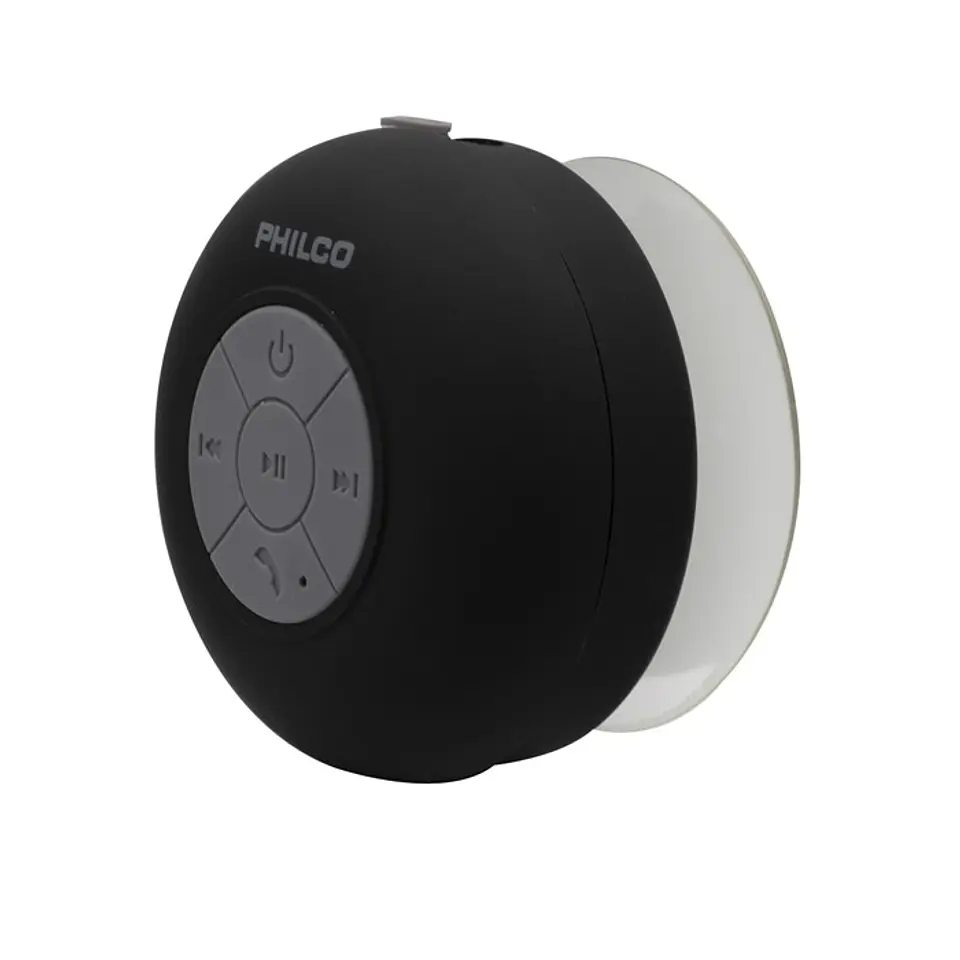 Parlante Ducha Philco Inalambrico Negro 1
