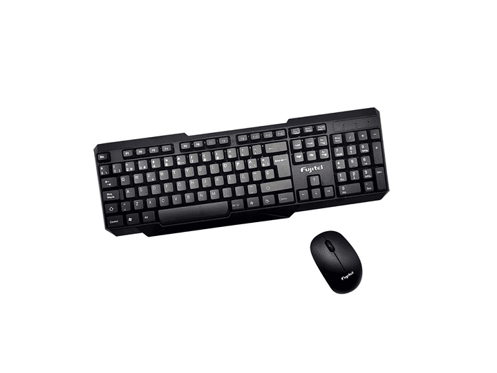 Kit Combo Teclado y Mouse inalambrico Fujitel 1