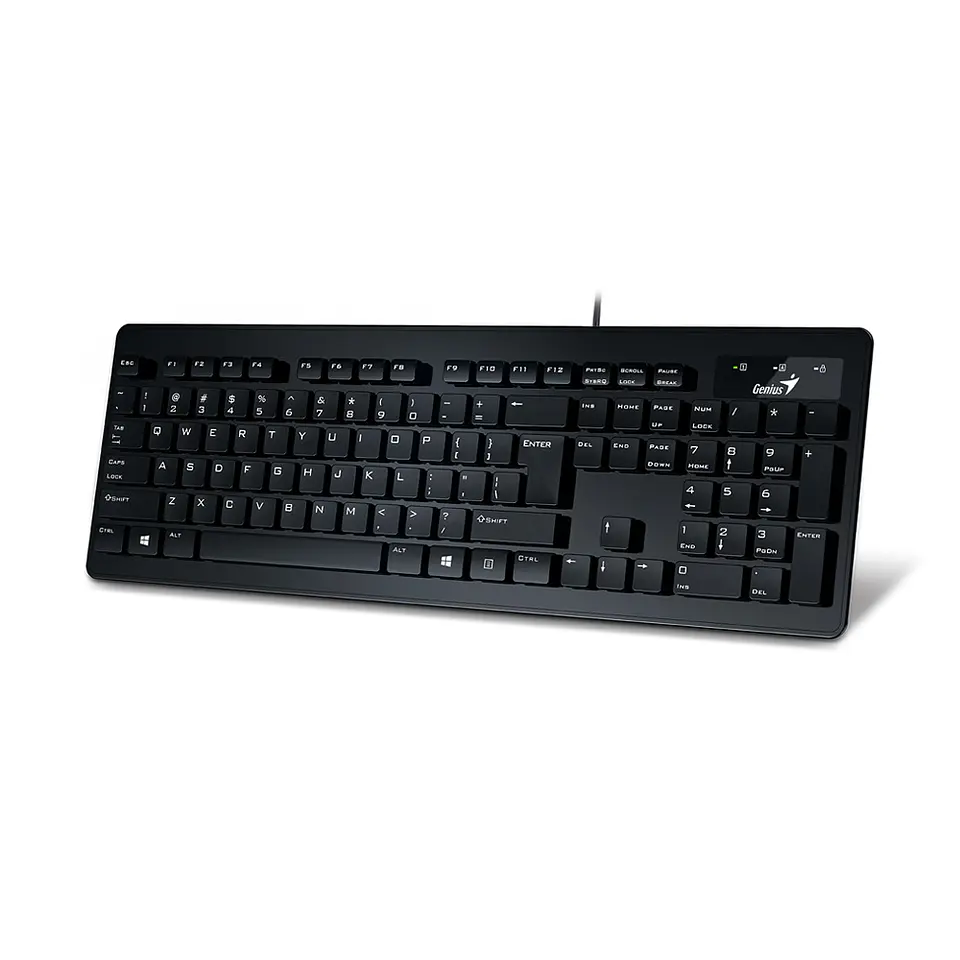 Teclado Genius Slimstar 126 Alambrico Usb 3