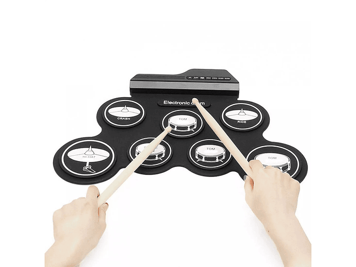 Bateria Electronica Digital 7 Pad 2 Pedales 2
