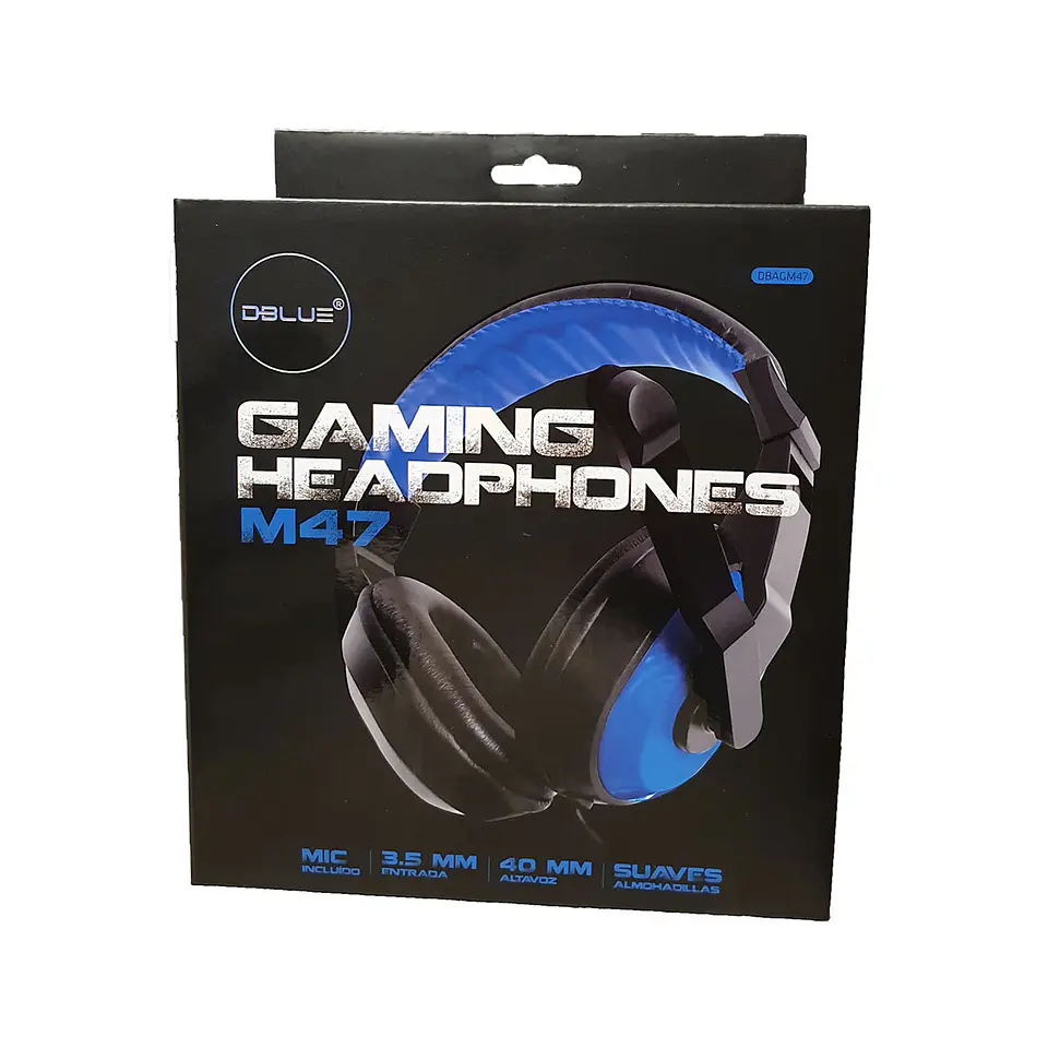 Audifono Gamer Microfono DBLUE 47BL Azul 1
