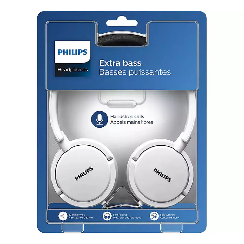 Audífonos Con Micrófono Philips SHL5005WT Blanco 2