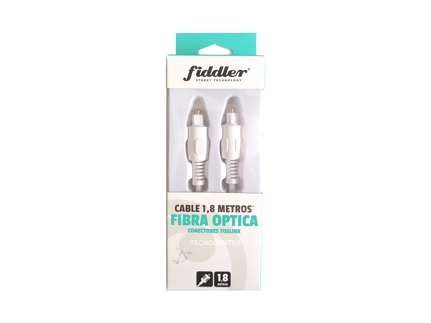 Cable Optico Audio Digital Toslink 1.8mts Fiddler 2