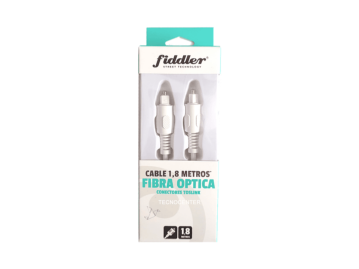 Cable Optico Audio Digital Toslink 1.8mts Fiddler 2