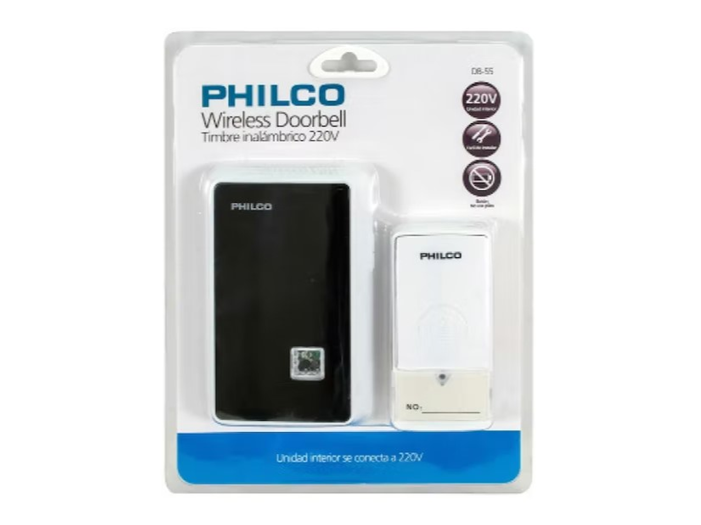 Timbre Inalambrico Philco DB-55 220v  2