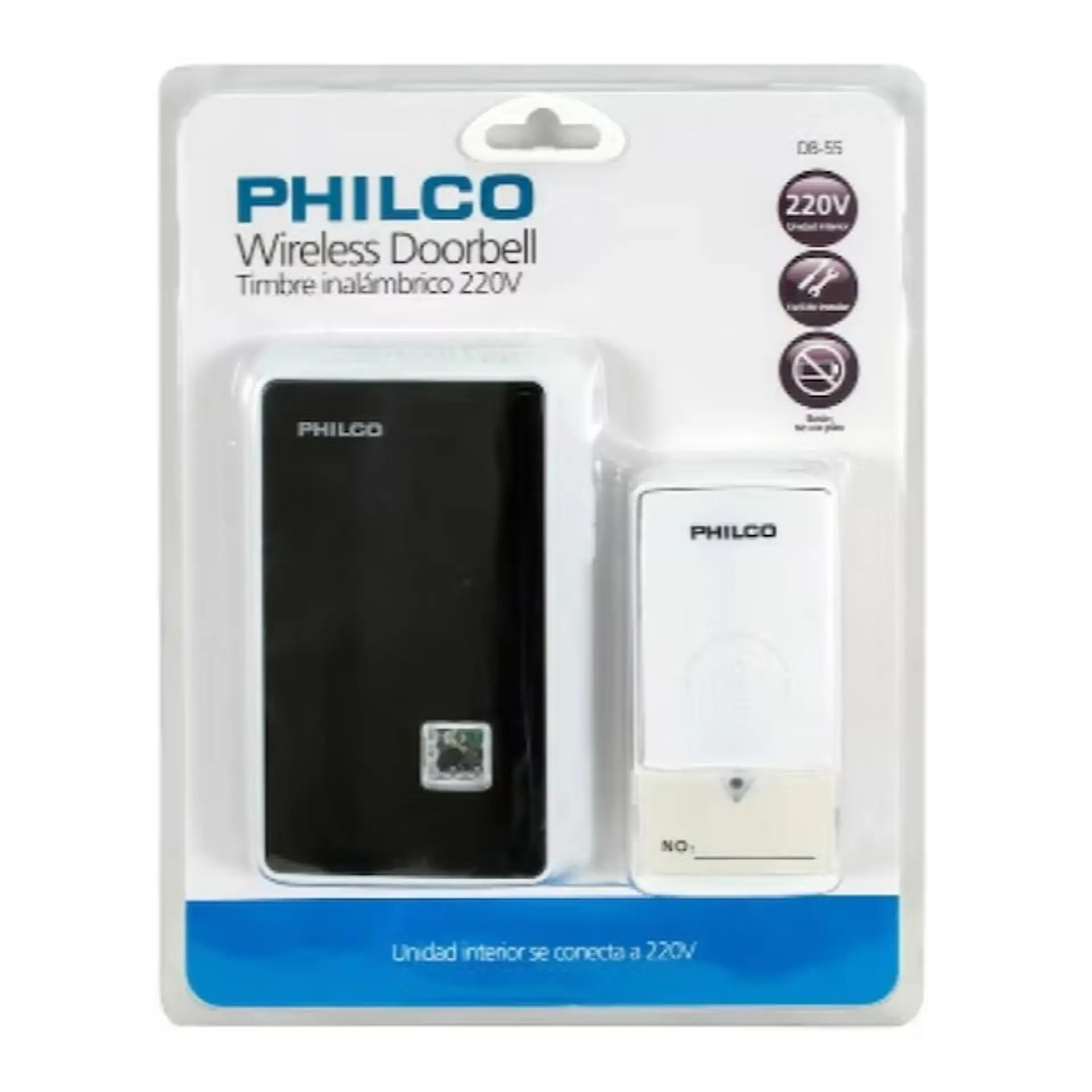 Timbre Inalambrico Philco DB-55 220v  2