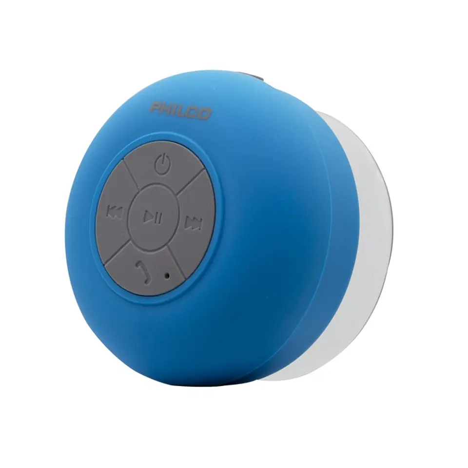 Parlante Ducha Inalambrico Philco Azul 1