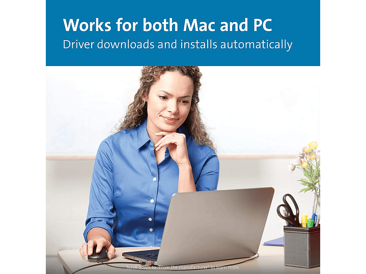 Mouse Optico Kensigton In a Box Alambrico 4